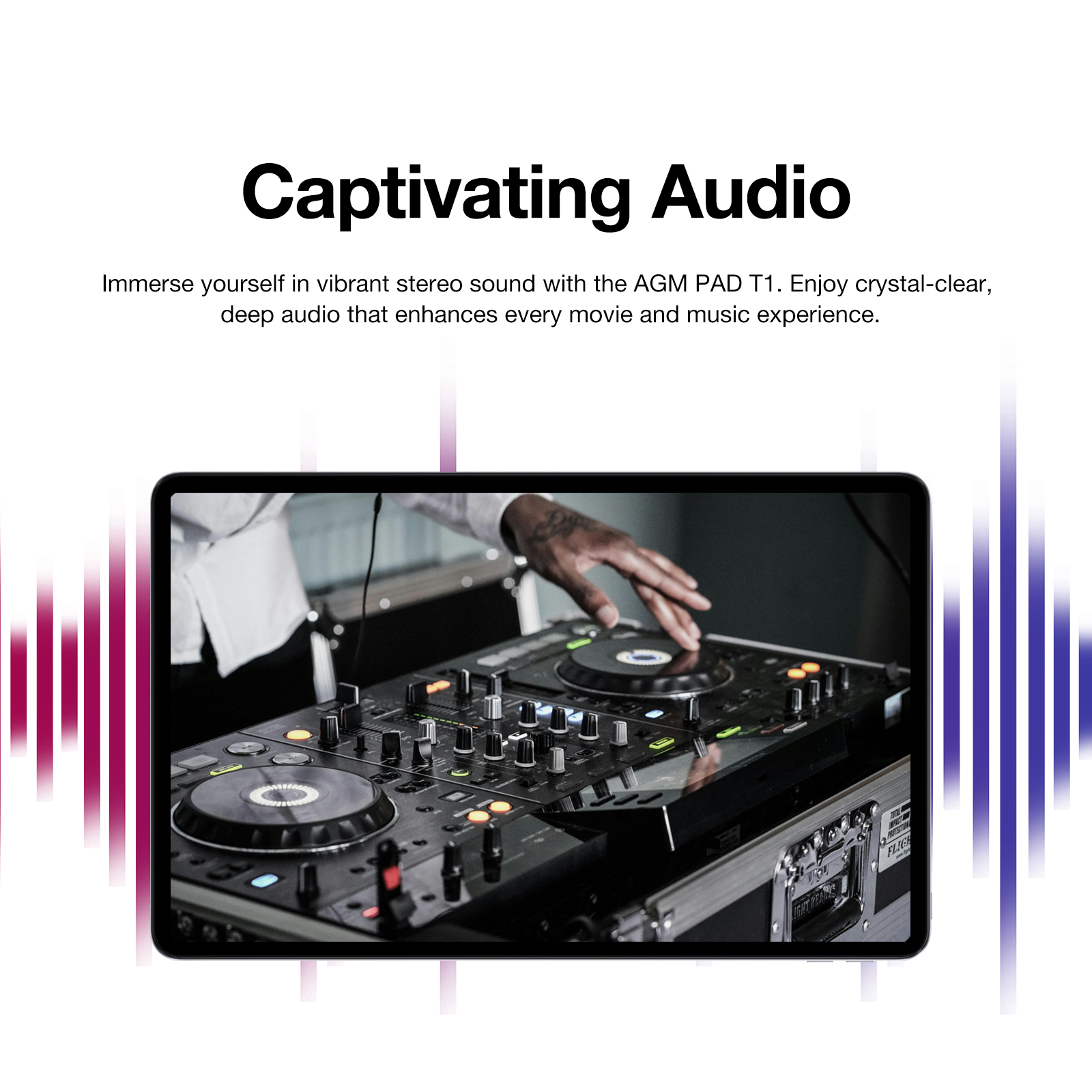 AGM PAD T1|Featherweight|11"FHD+|T606 Octa-Core Processor|4G Dual SIM|Android 14|7000 mAh Battery