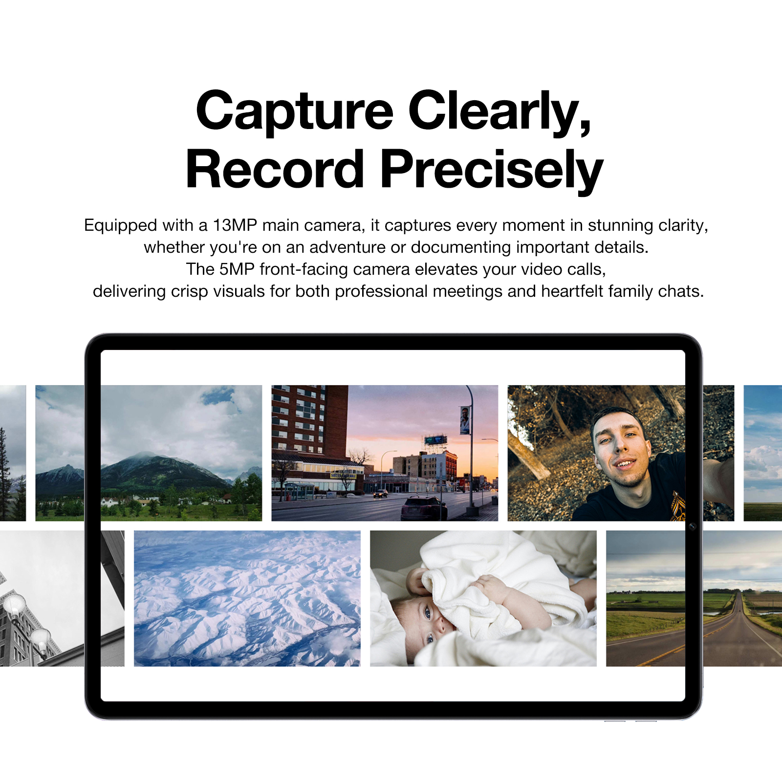 AGM PAD T1|Featherweight|11"FHD+|T606 Octa-Core Processor|4G Dual SIM|Android 14|7000 mAh Battery