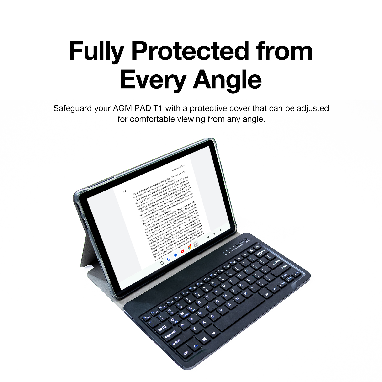 AGM PAD T1|Featherweight|11"FHD+|T606 Octa-Core Processor|4G Dual SIM|Android 14|7000 mAh Battery